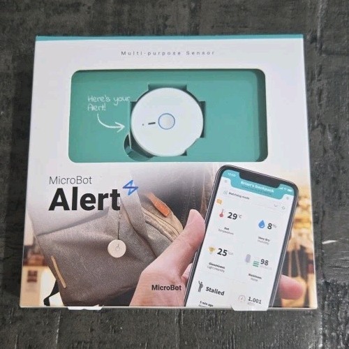 MicroBot Alert Multi-purpose Sensor New In Box Sealed
