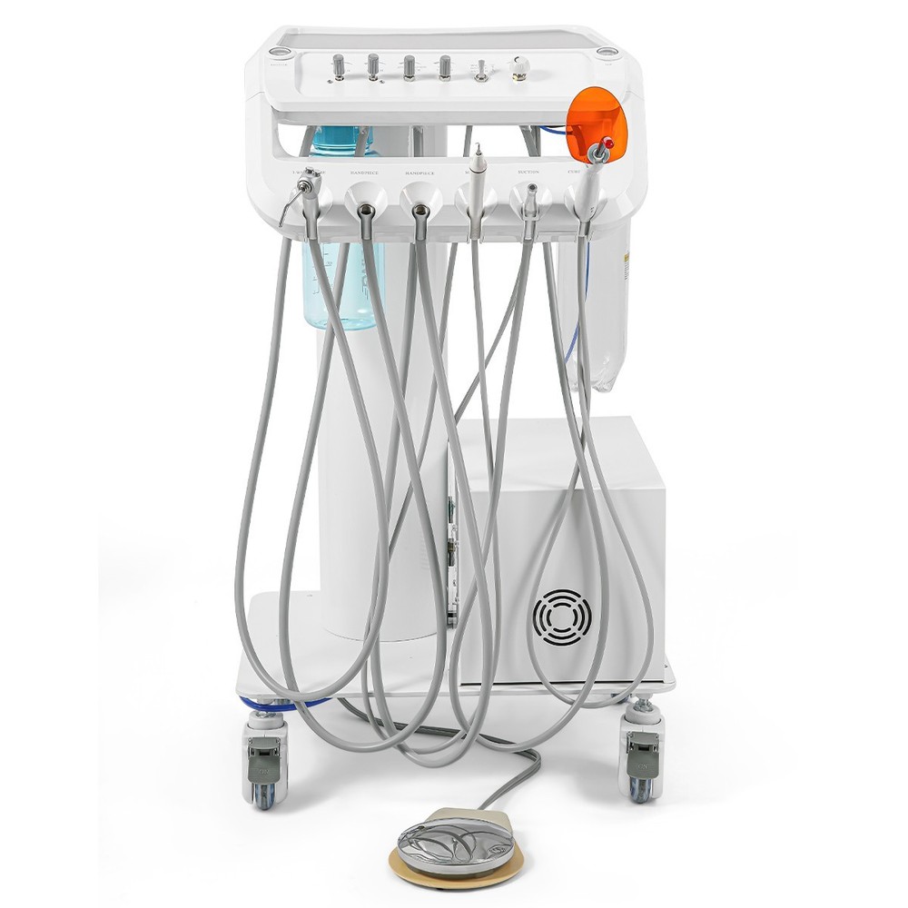 Dental Unit Chair DC Motor Computer Controlled/Portable Delivery Unit Compressor