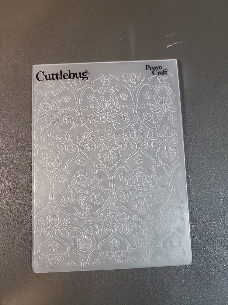 FILIGREE DAMASK Cuttlebug Embossing Folder 4¼"×5¾" Background Texture Cardmaking