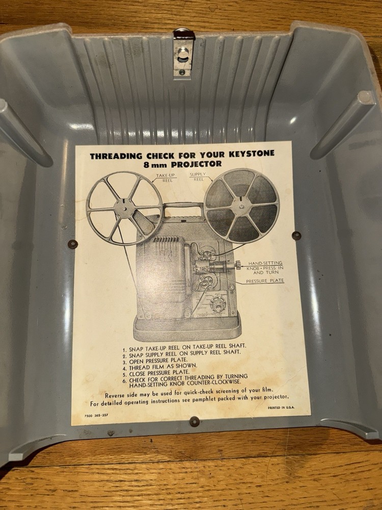 keystone k 100 8 mm projector