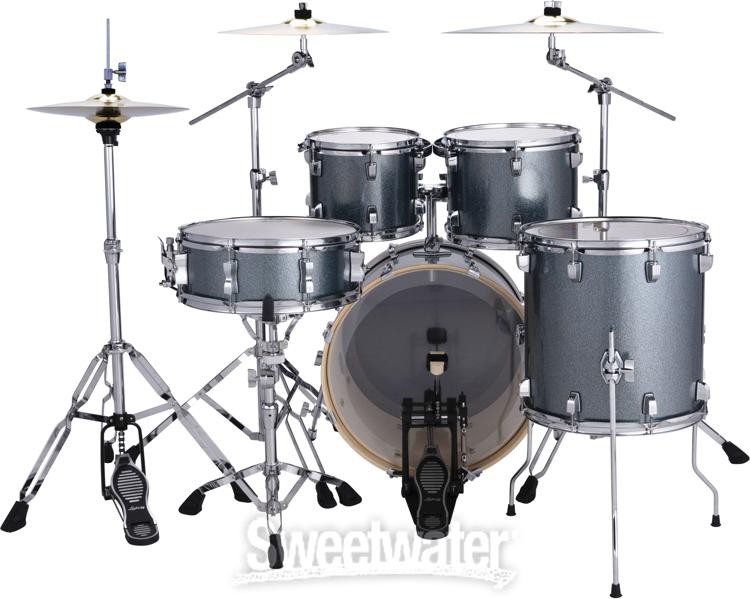 Ludwig Evolution 5-piece Complete Drum Set - Atlantic Sparkle
