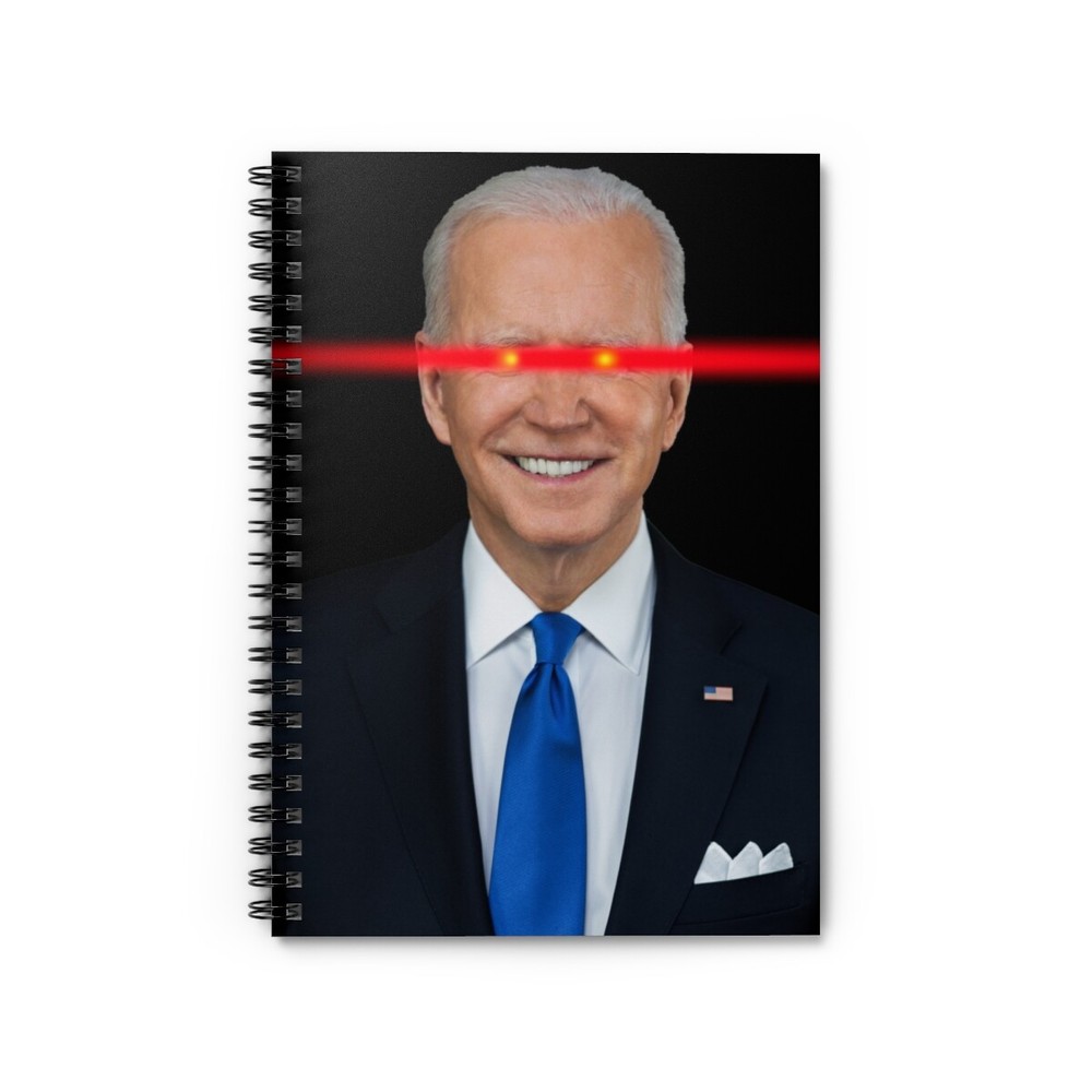 Dark Brandon Spiral Notebook Fun Biden Journal