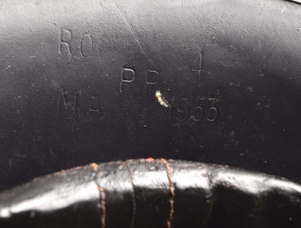 *WWII Black 1953 Helmet