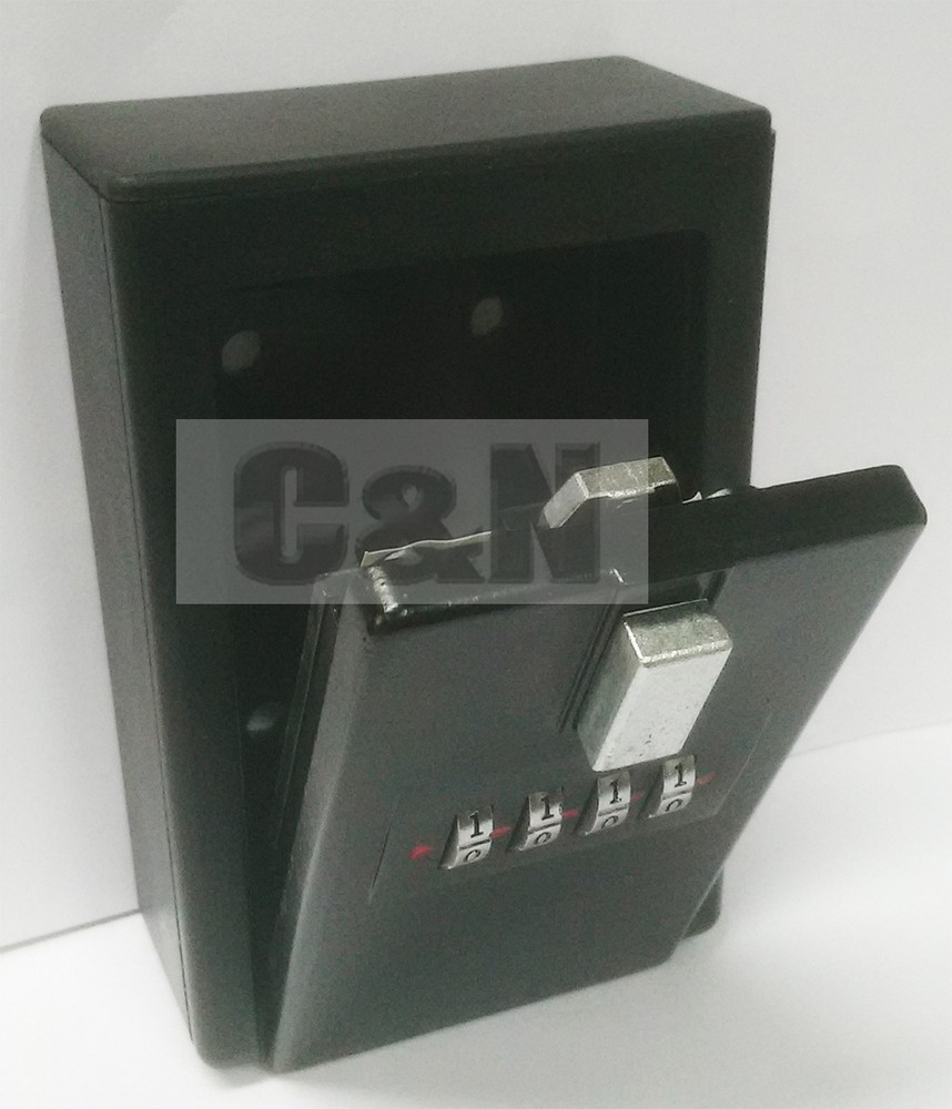 wall mount lockboxes real estate 4 digit key/card lock box storage box