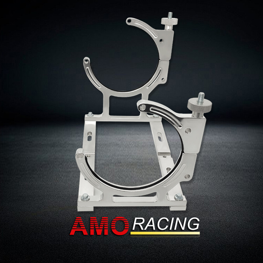 Nitrous Oxide Nos Billet Aluminum Single Bottle Holder Bracket Polished