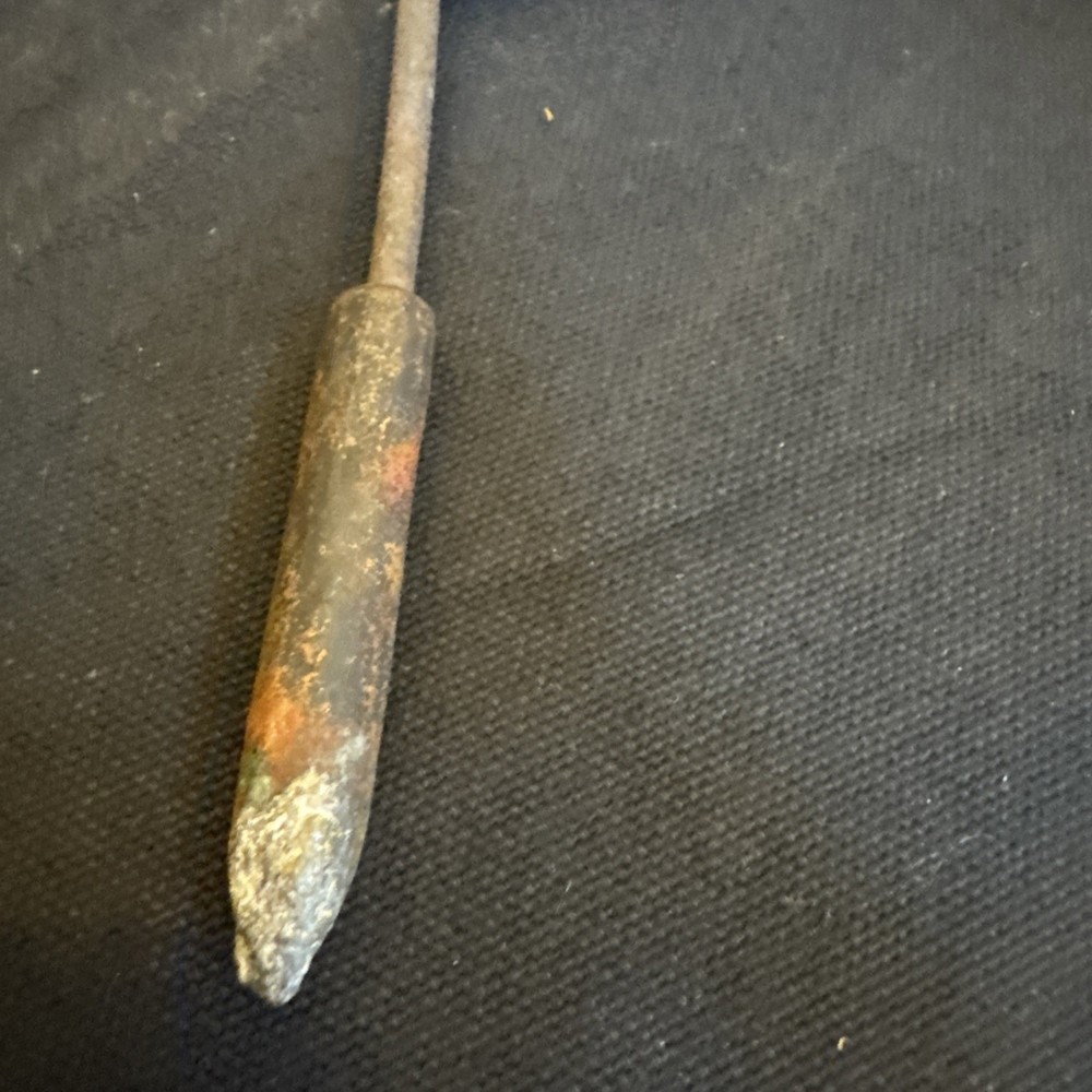 Vintage Cast file holder wo Tip