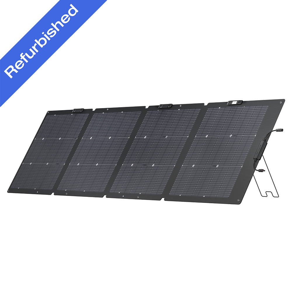 EcoFlow NextGen 220W Bifacial Foldable and Portable Solar Panel Refurbished
