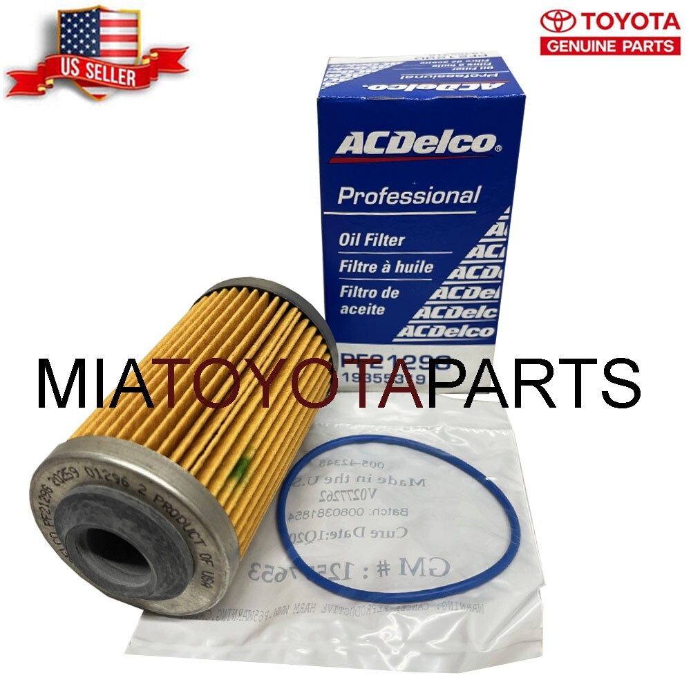 2 Pack Genuine ACDelco GM Engine Oil Filter PF2129G