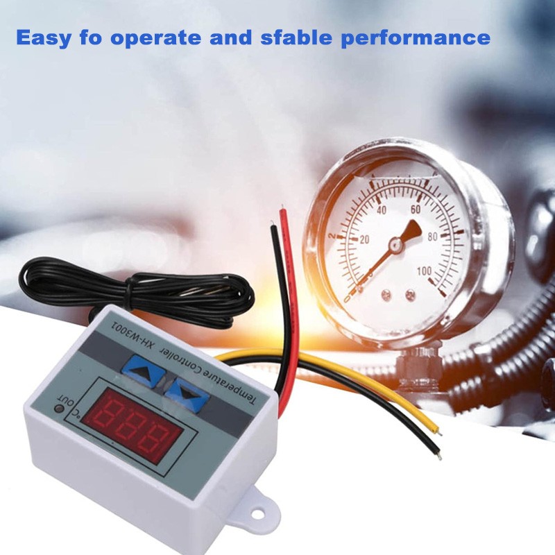 4Pc AC110-220V Digital Temperature Controllers Incubator Thermostat Switch Probe