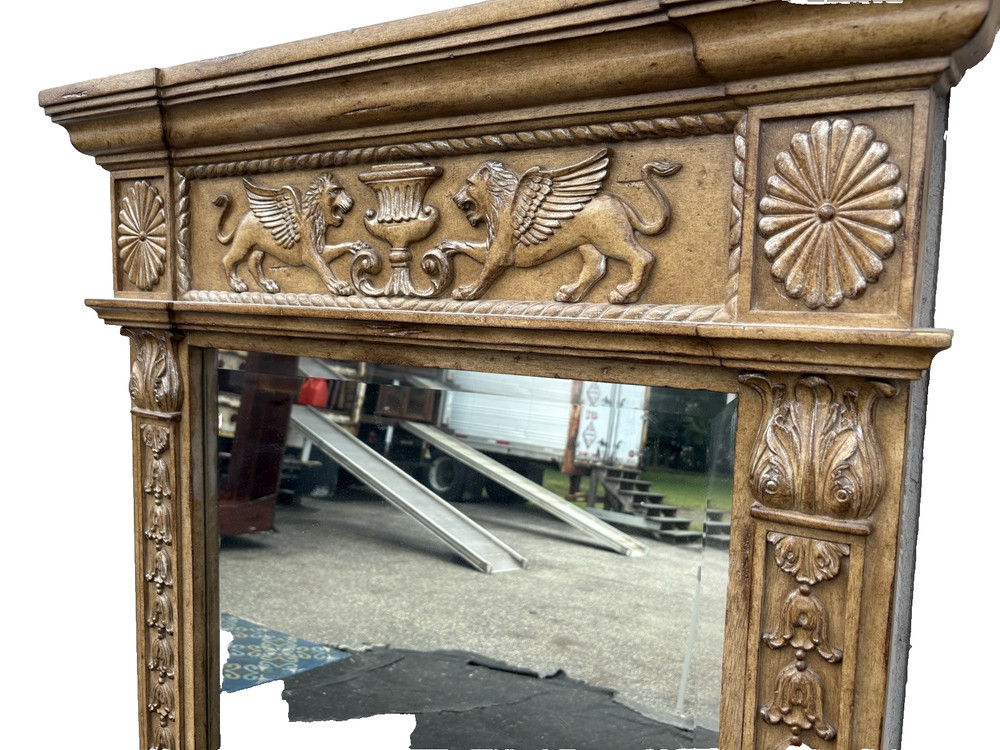 66851 Decorator Large Gryphon Accent Mirror