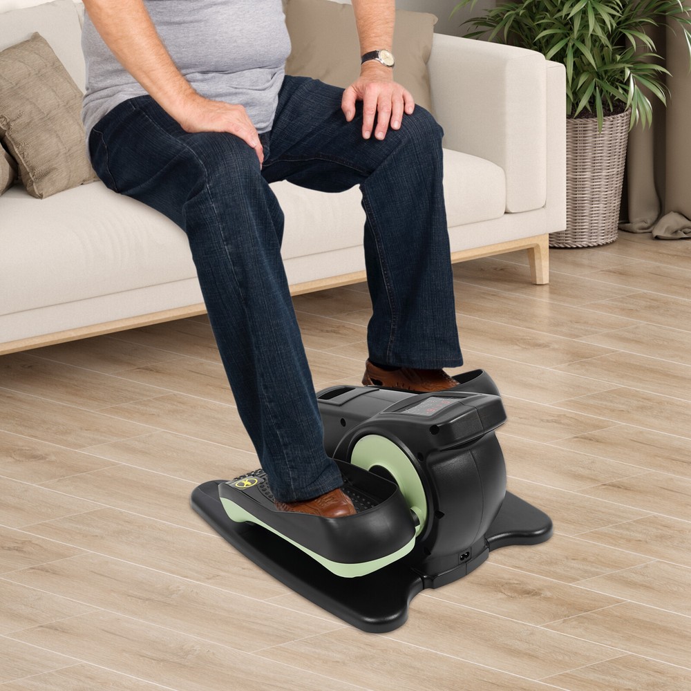 Floor Stand Pedal Exerciser Foot Pedal Exercise Machine with Remote Control
