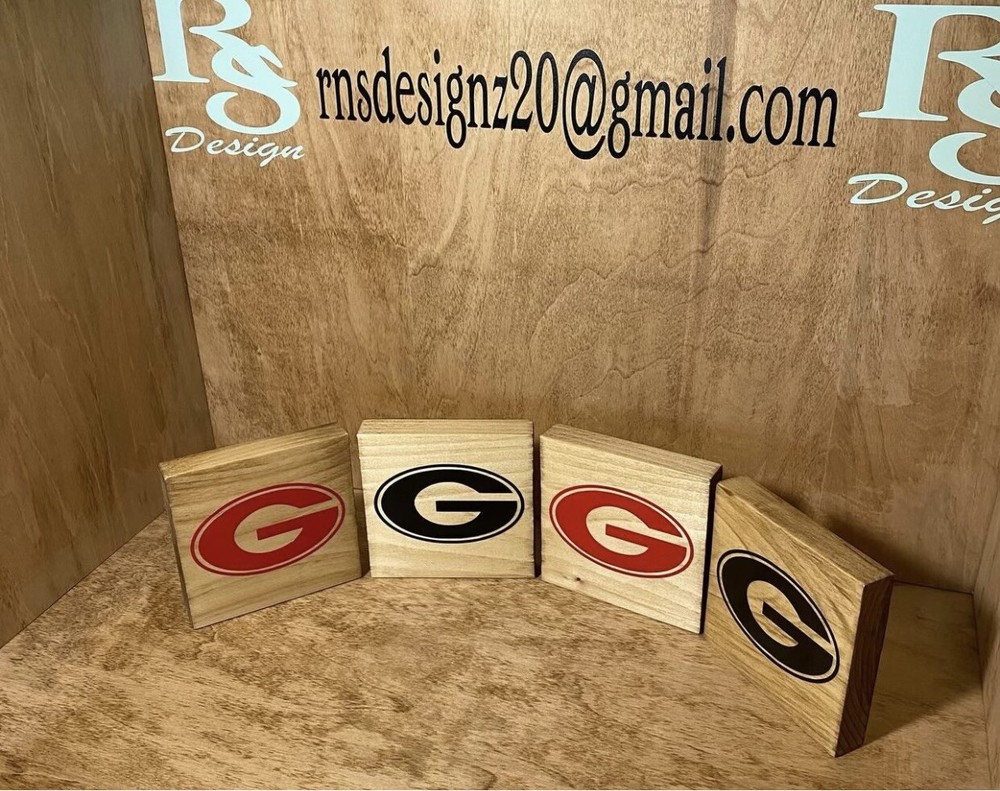 SEC TEAM COASTERS. SET OF 4