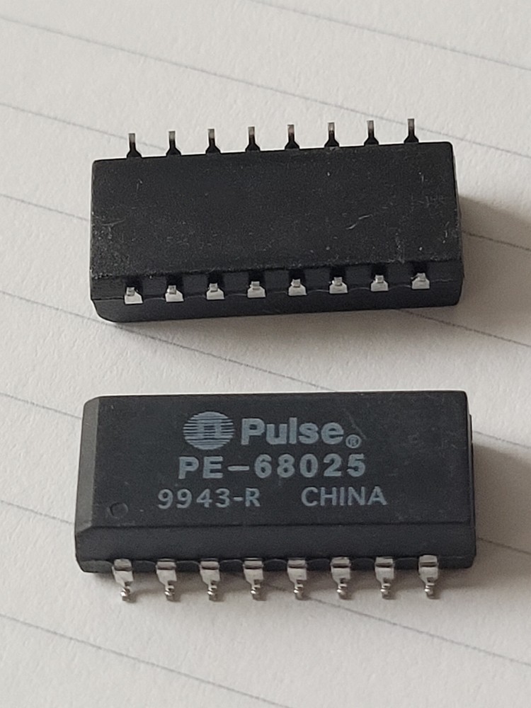 2 pcs - Pulse Electronics PE-68025 / PE68025