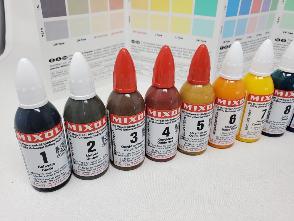 Standard Mixol 12-Color Set #1-12