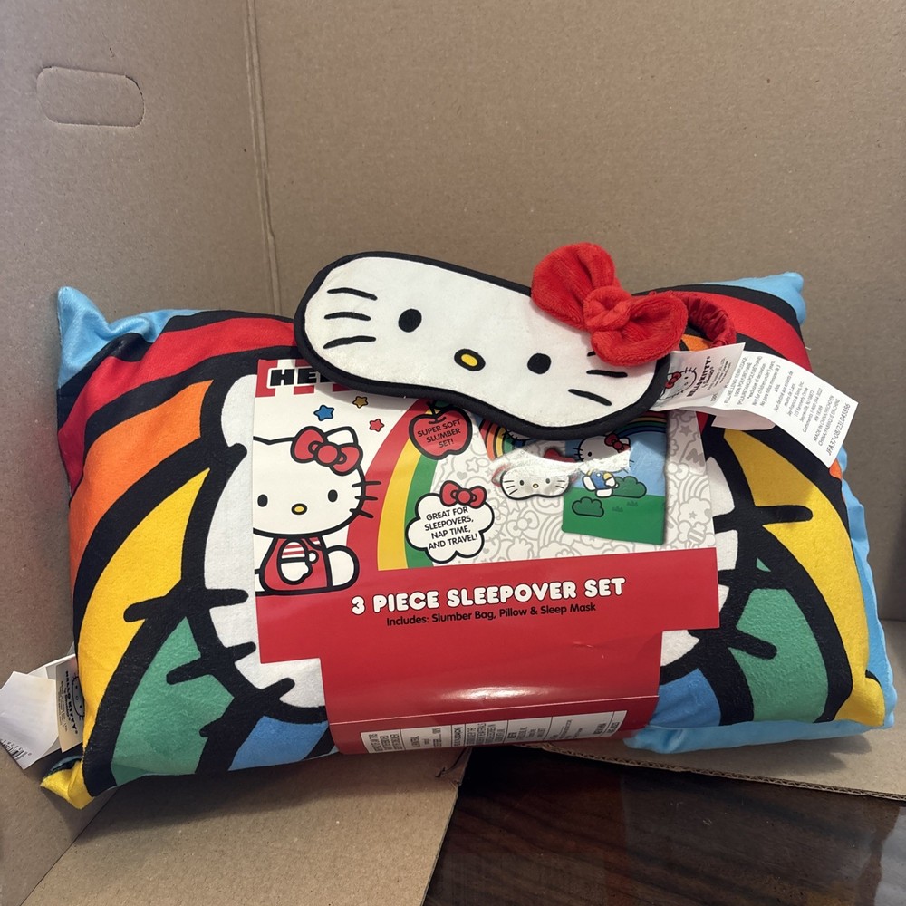 Hello Kitty 3 piece sleepover set