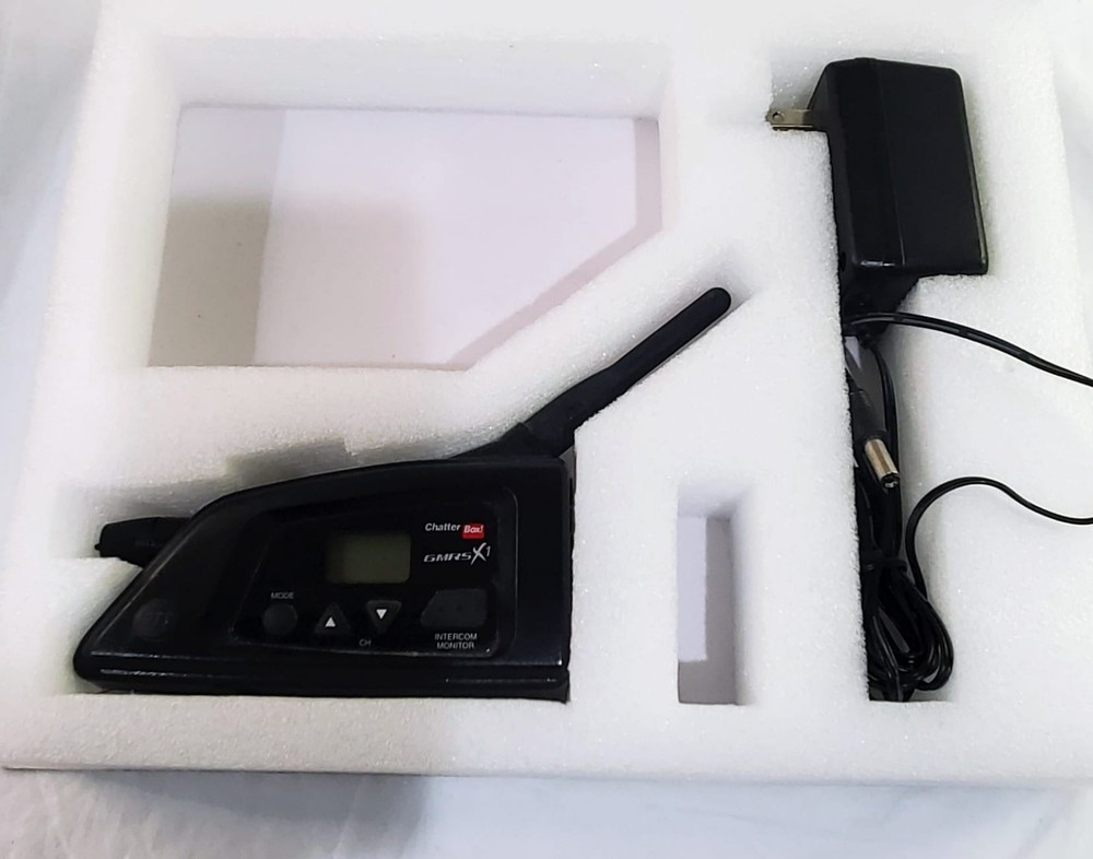 Chatterbox GMRS X1 Transmitter Communication Head, Full Face Kit- Missing Headse