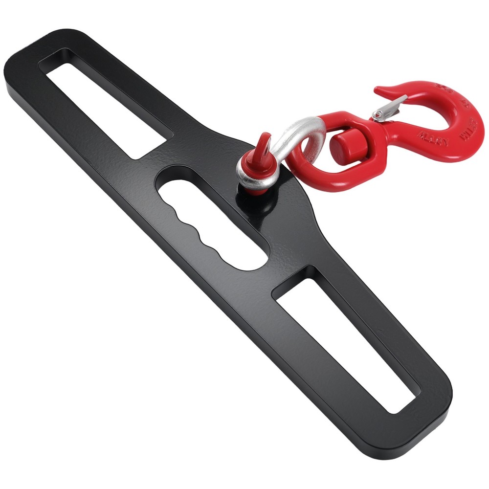 360° Forklift Hook Attachment for Standard Forks Double Fork Design 6600LBS