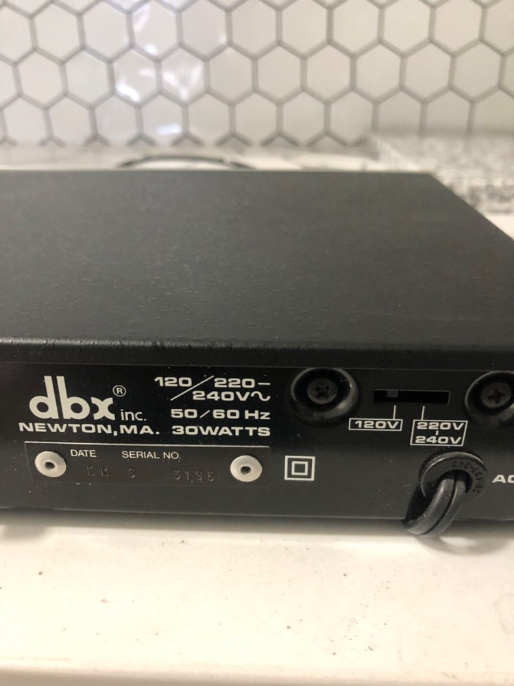 dbx 3BX Series Two 3-Band Dynamic Range Expander (Vintage)