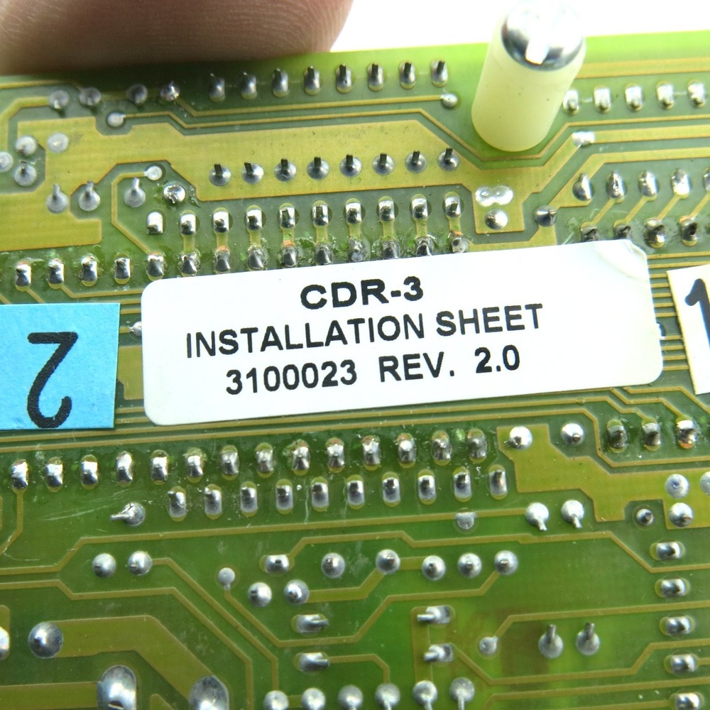 EST Edwards Mirtone CDR-3 Fire Alarm Bell Control Coder Module