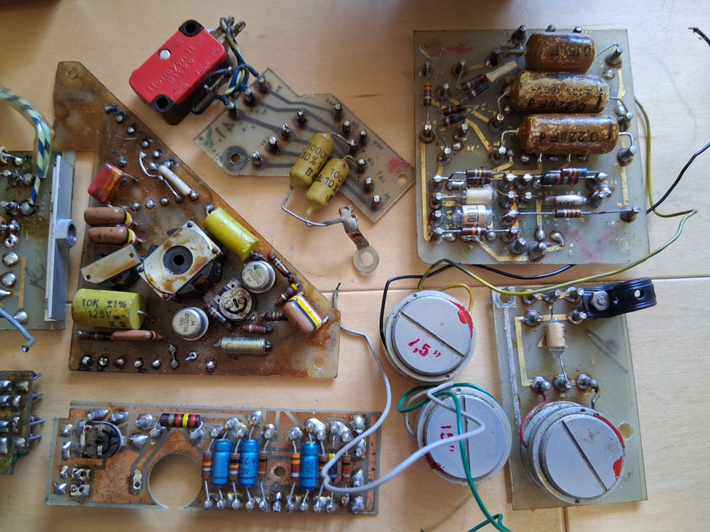NAGRA III Boards, Modules, Switch, Speaker, Components Lot. FREE SHIP