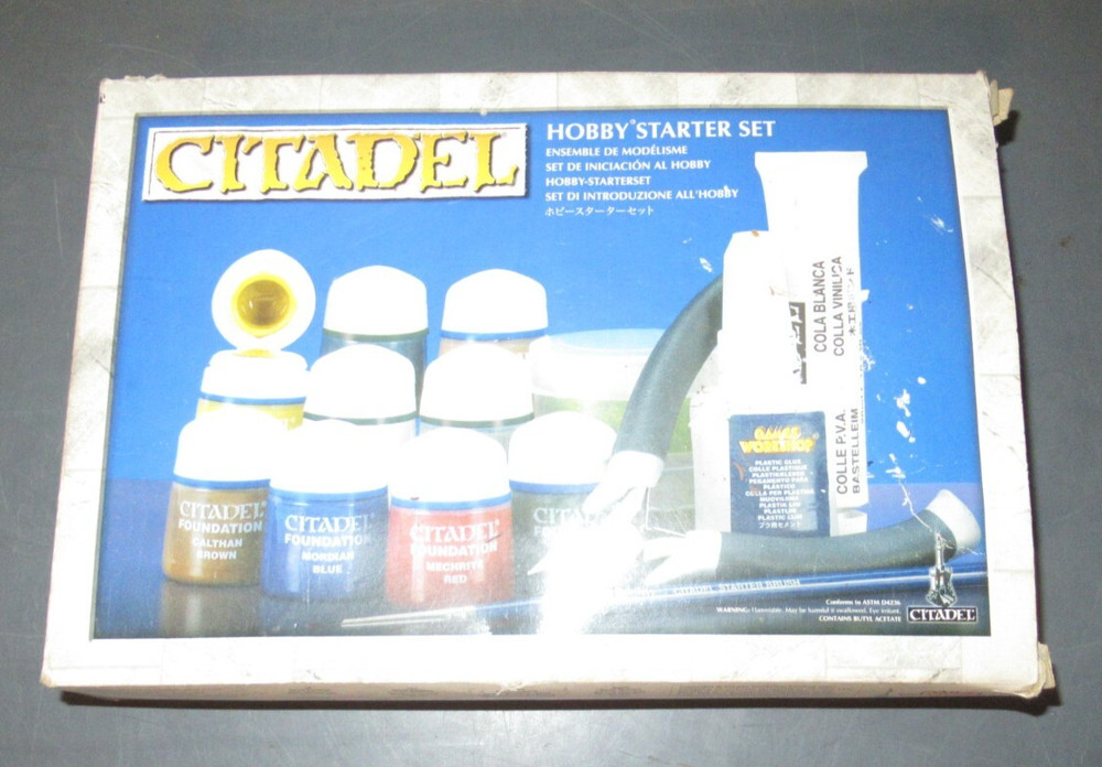 Citadel Hobby Starter Set Incomplete