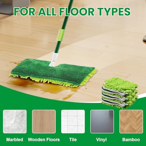 3 Pack Mop Head Replacement for Libman 18" 2-Sided Microfiber Dust Mop,