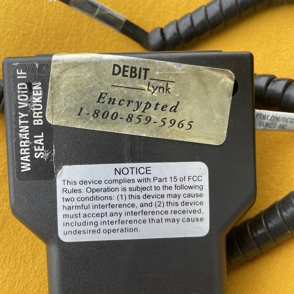 Hypercom S8 Credit Card Reader Machine Pin Pad POS Debit Terminal