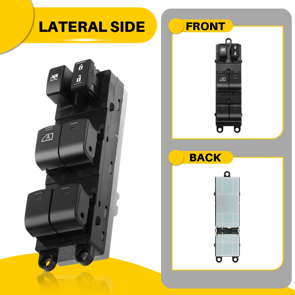 Master Power Window Control Switch Front Left Side For 2007-2019 Nissan Frontier