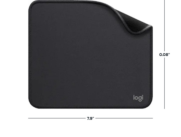 Logitech - Mouse Pad Studio Series (Medium) - Graphite (956-000035)