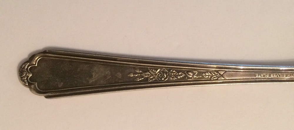 JEWEL by International Silver Plymouth Flatware Solid Cold Meat Serving Fork