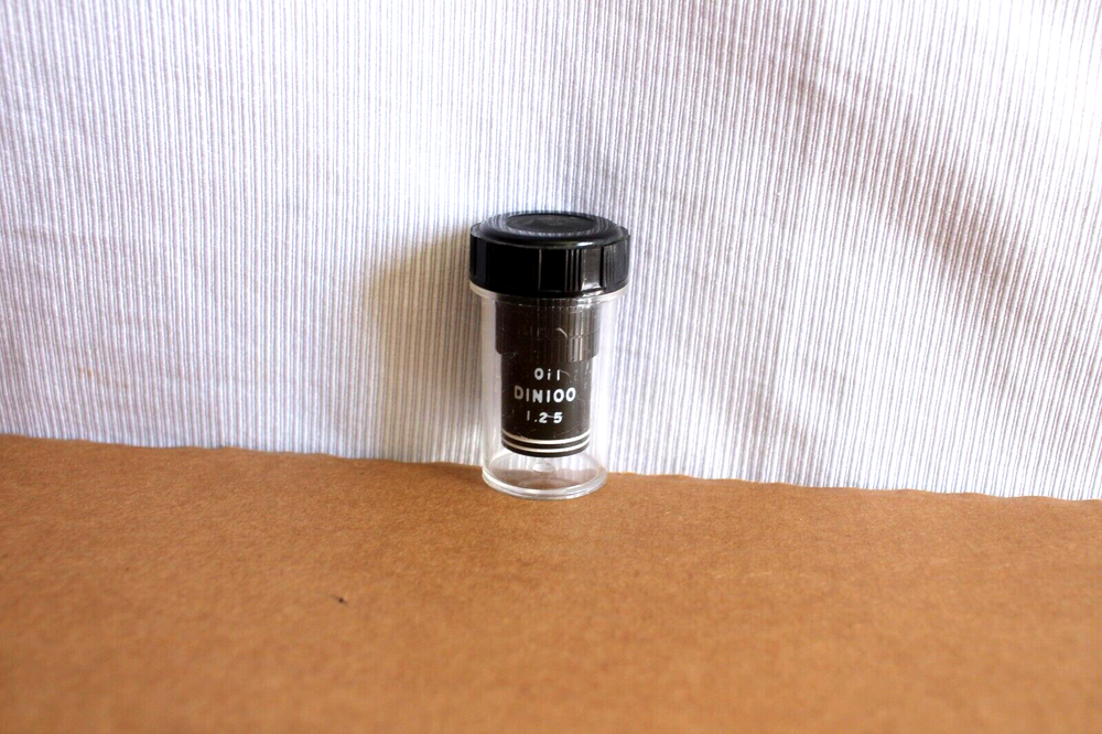 SWIFT DIN 100 1.25 OIL MICROSCOPE OBJECTIVE -USED