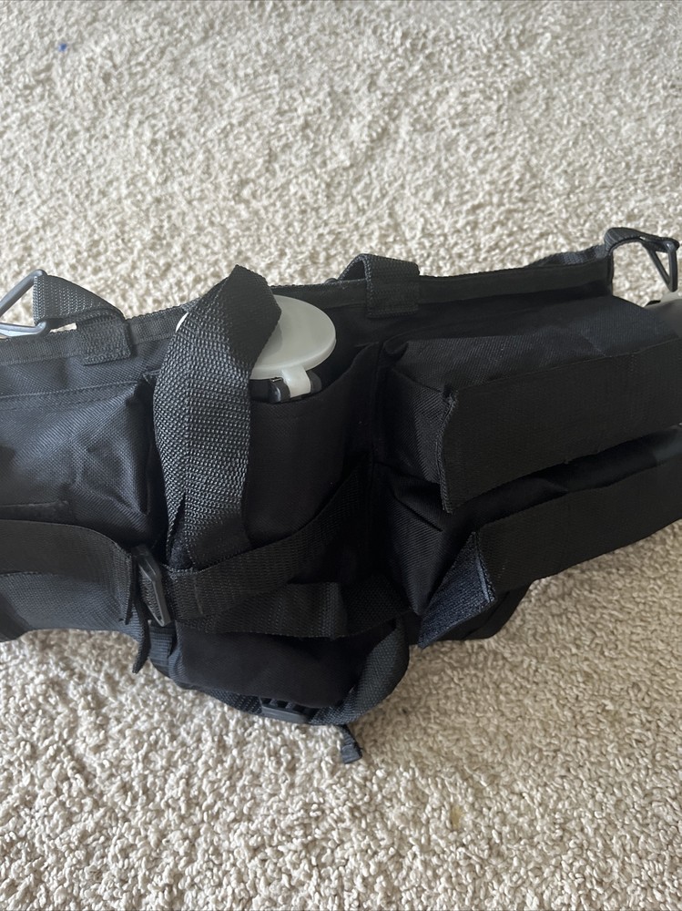 Paintball Harness Loader Belt Includes 4 Canister Tubs