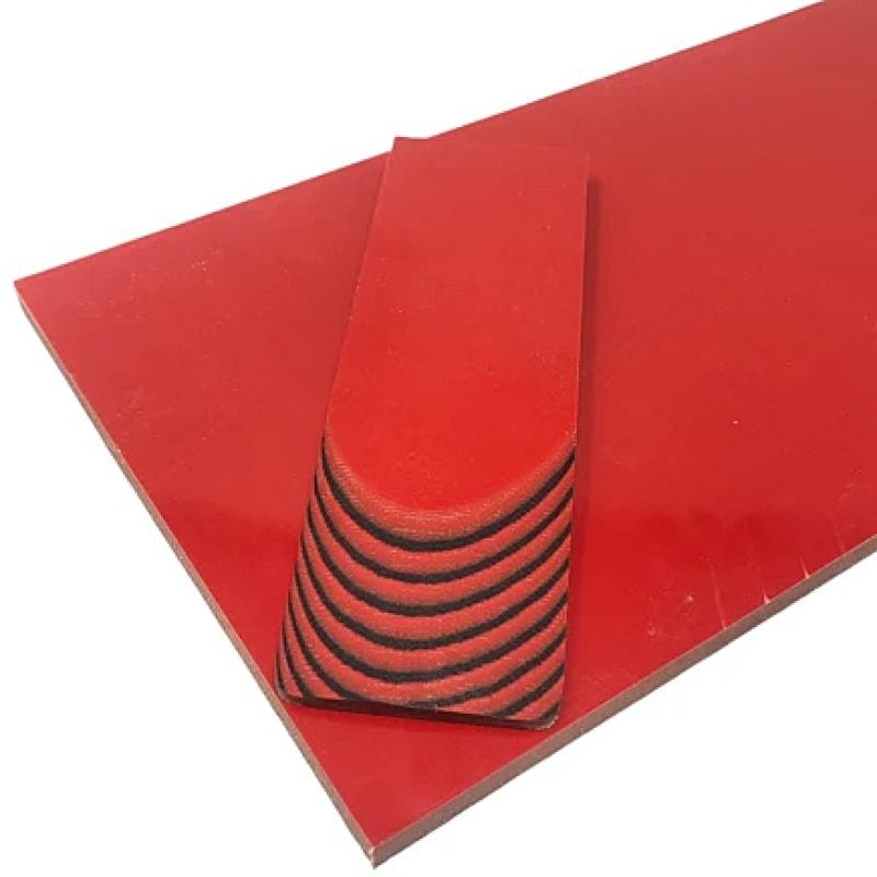 G10 Multicolor Sheets- CHERRY RED/BLACK