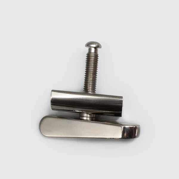 Titanium Hinge Clamp Set for Brompton Titanium Easy Shells + Hinge Clamp Levers