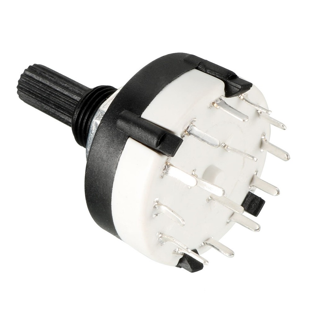 1 Pcs 3P4T 3Pole 4Position Selector Rotary Switch