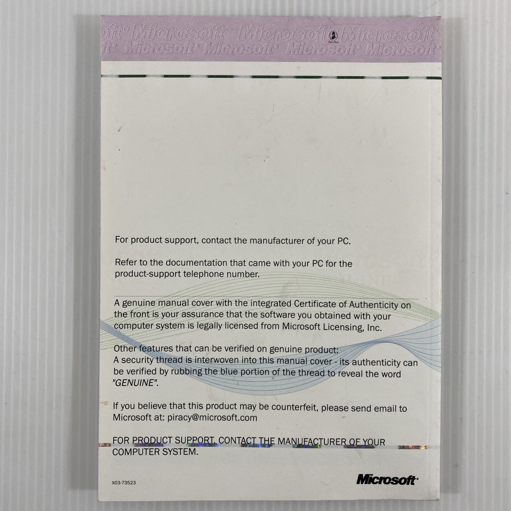 Microsoft Windows 98 Getting Started Manual No CD Vintage