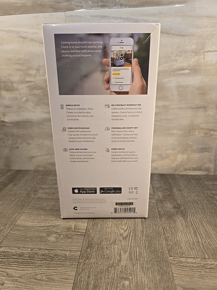 Canary All-in-One Home Security Device - Black