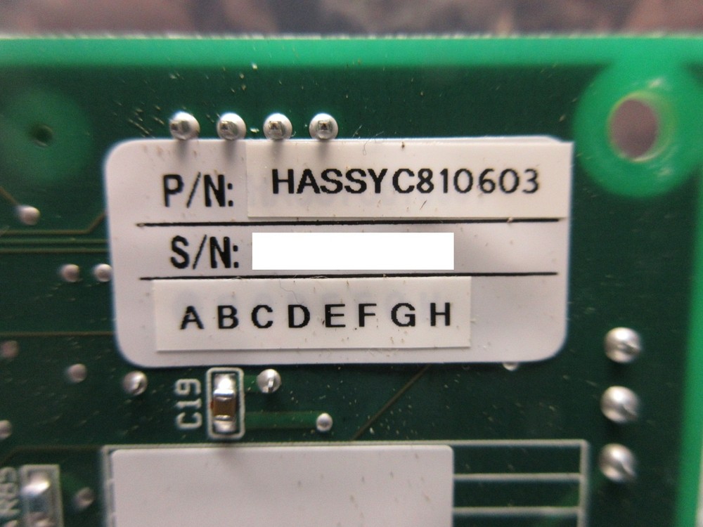 Muratec HASSYC810603 Processor Board PCB LDMIF2C M202 Used Working