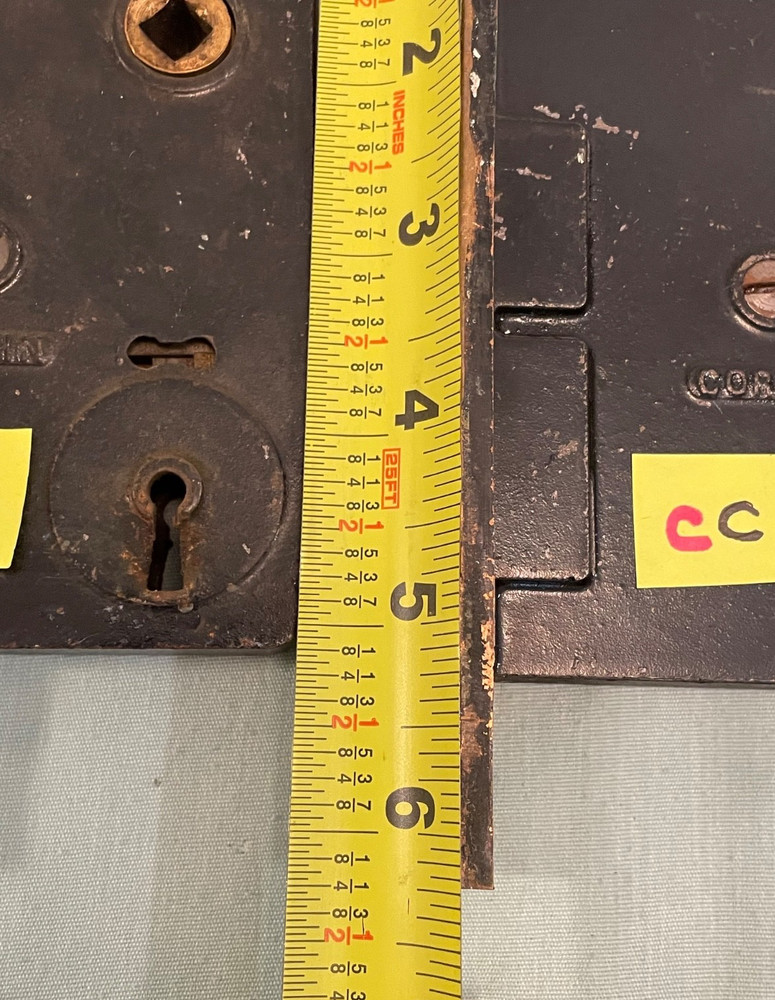 Antique High Quality Corbin Mortise Lock - original condition
