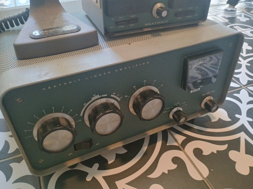 Heathkit SB-200+ Microphone+HM-2140 See Description