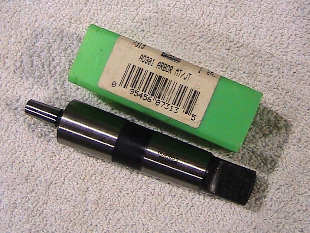 Jacobs A0301 Drill Chuck Arbor, 3MT x 1JT