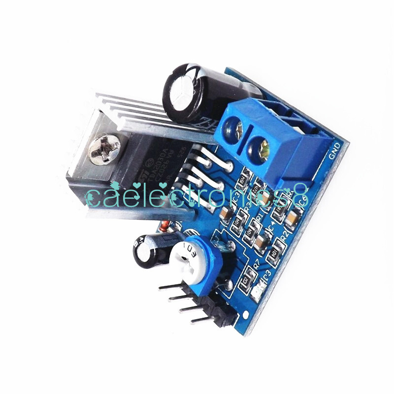 2PCS Power Supply TDA2030 Audio Amplifier Board Module TDA2030A 6-12V Single CA