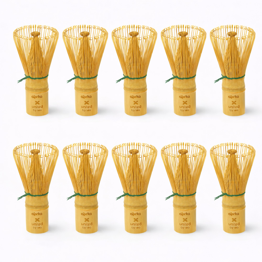 10 Bamboo Matcha Whisks, Tool for Making Matcha, Tea Accessory, Bulk