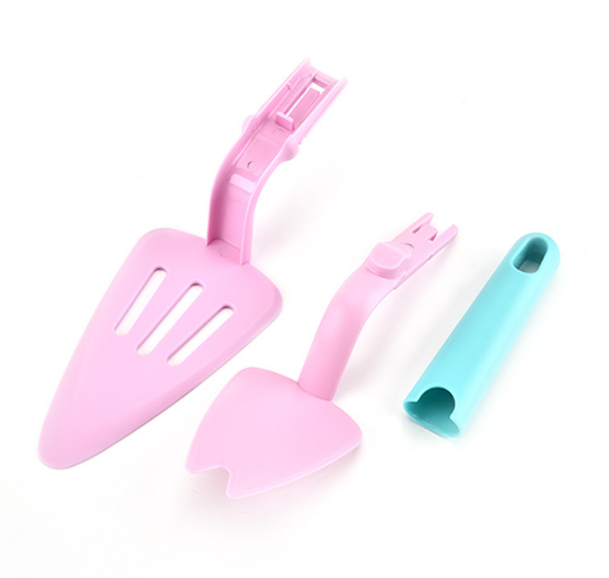 1 Piece Cake Pie Servers Easy Fingers Push Baking Accessories Kitchen Tools