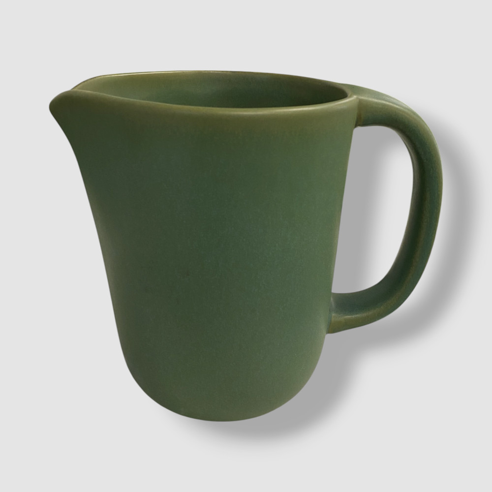 Oake Green Rustic Stoneware Pitcher