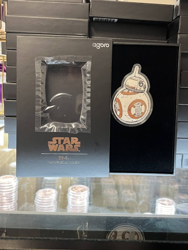 2025 Star War 1 oz BB-8 Silver Coin