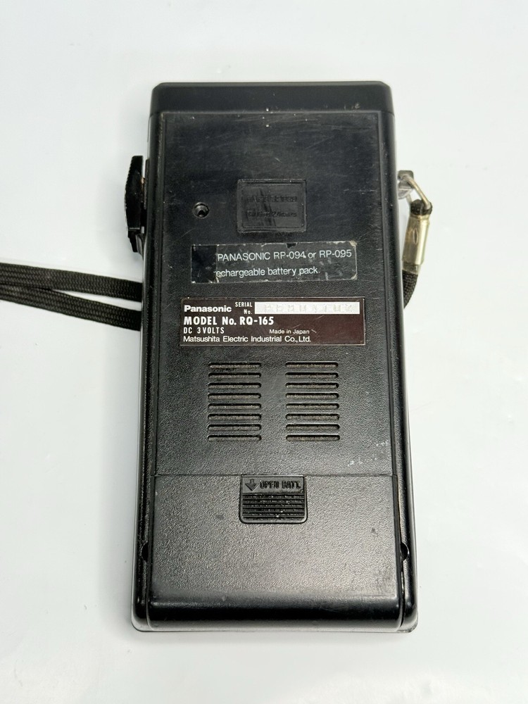 Panasonic Recorder Model RQ-165 - Tested & Working