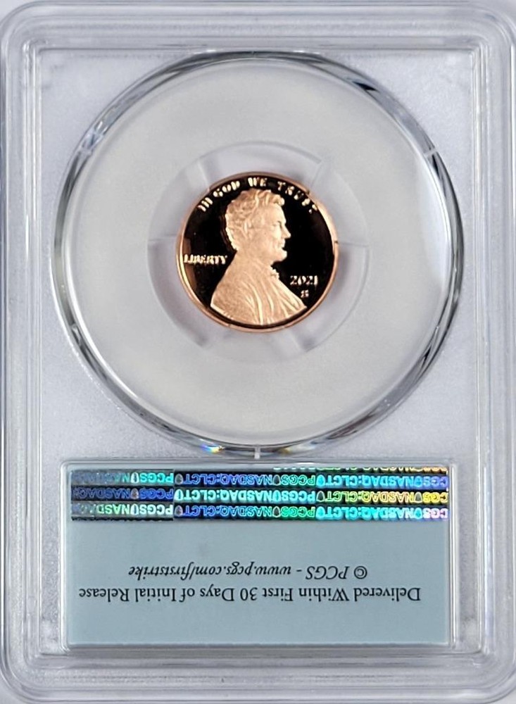 2021 - S Lincoln Cent - PCGS PR69RD DCAM - Shield - First Strike - Birth Set