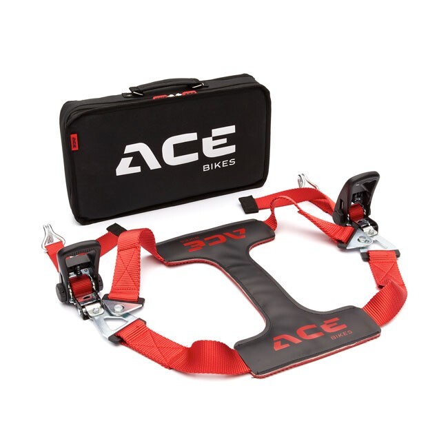 Acebikes Tyrefix Pro Motorcycle Tie Down Trailer Van Transporter System