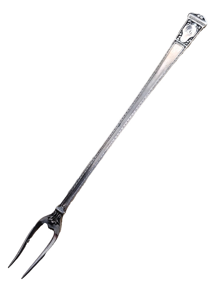 TIFFANY - Antique - Solid Silver - Pickle Fork